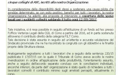 LA CGIL NON LASCIA SOLI I LAVORATORI