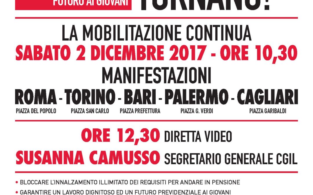 2 DICEMBRE: I CONTI NON TORNATO