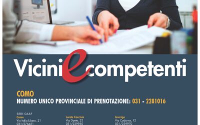 CAAF NUMERO UNICO DI PRENOTAZIONE