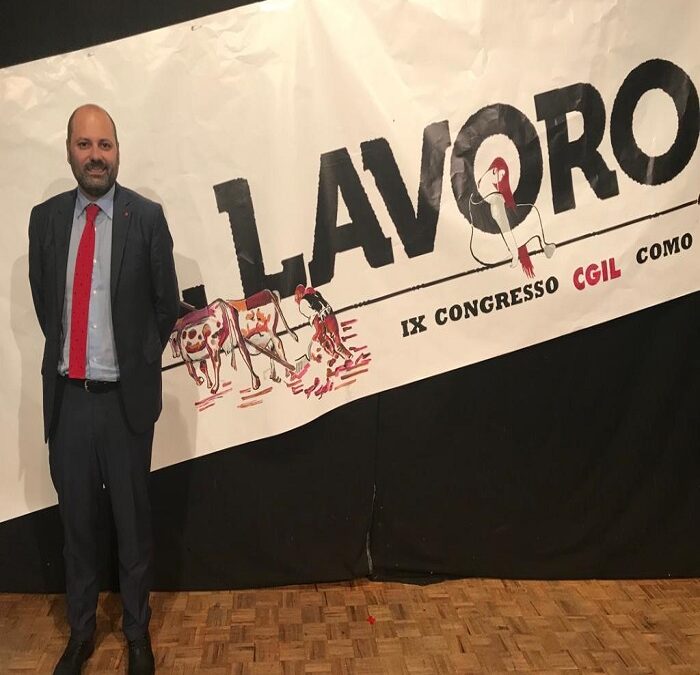 GIACOMO LICATA CONFERMATO SEGRETARIO DELLA CGIL LARIANA