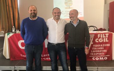 GIOVANNI RICCARDI RIELETTO SEGRETARIO PROVINCIALE DELLA FILT CGIL COMO