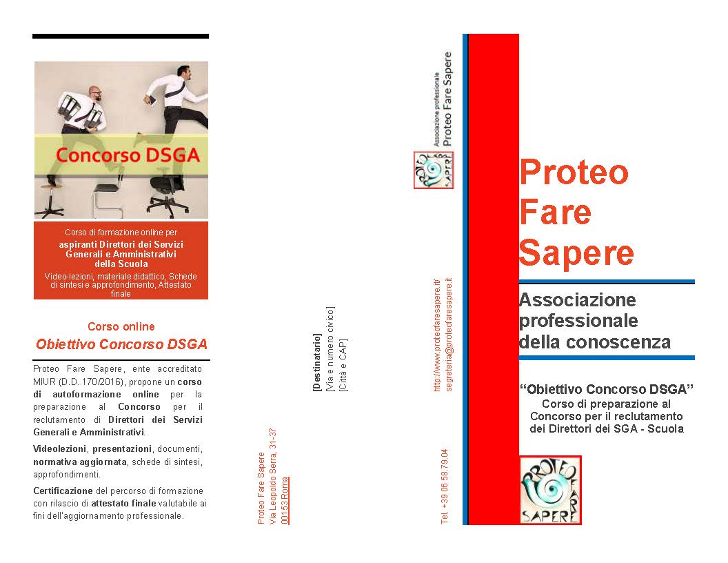 Brochure Bando_DSGA_Proteo_Pagina_1