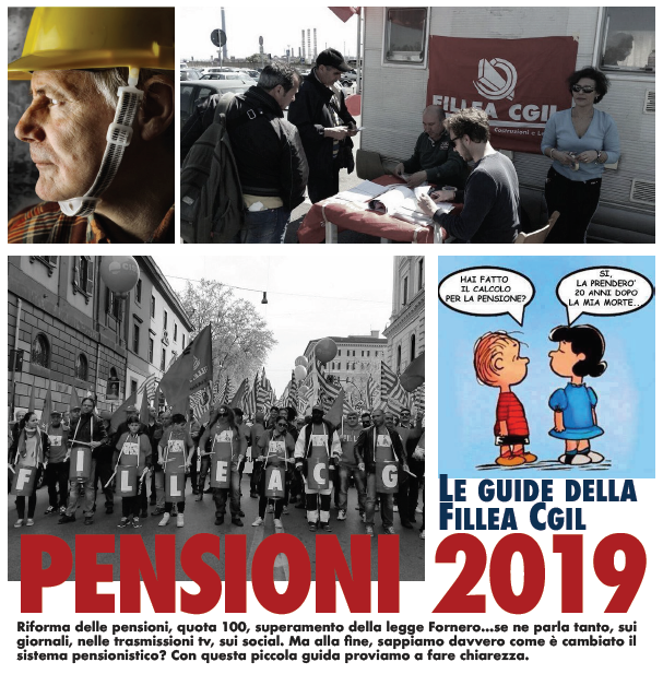 Volantone pensioni 2019 FILLEA