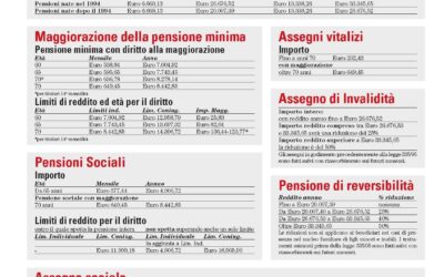 Le pensioni nel 2019