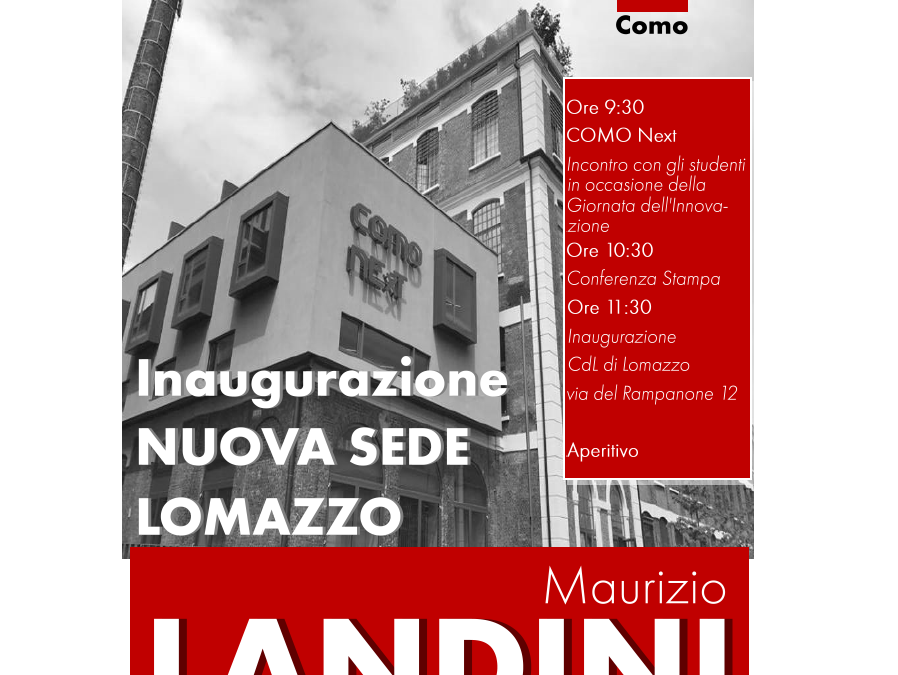 Inaugurazione Lomazzo