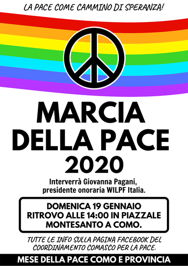 19 GENNAIO: MARCIA DELLA PACE