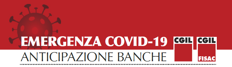 EMERGENZA COVID-19 ANTICIPAZIONE BANCHE