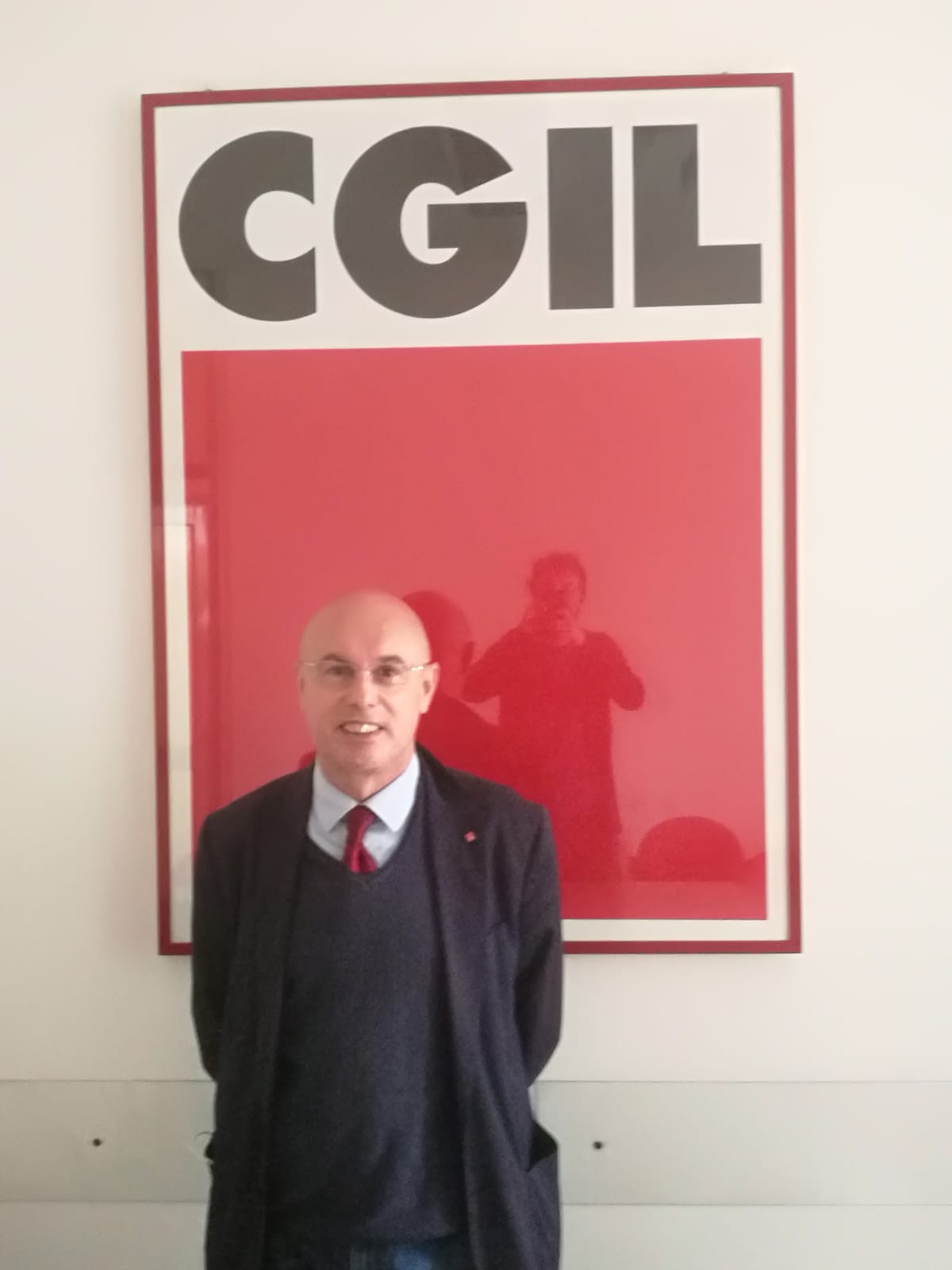 Umberto Colombo, segretario Cgil Como