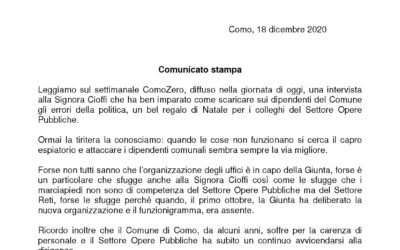 NON SI SCARICHI SUI DIPENDENTI LA MALA GESTIONE POLITICA