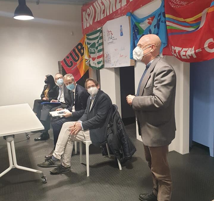 Vertenza Henkel, la protesta continua. Inviata richiesta d’incontro con la direzione tedesca della multinazionale