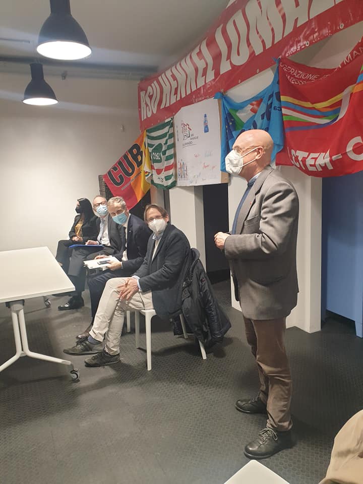 Vertenza Henkel, la protesta continua. Inviata richiesta d’incontro con la direzione tedesca della multinazionale