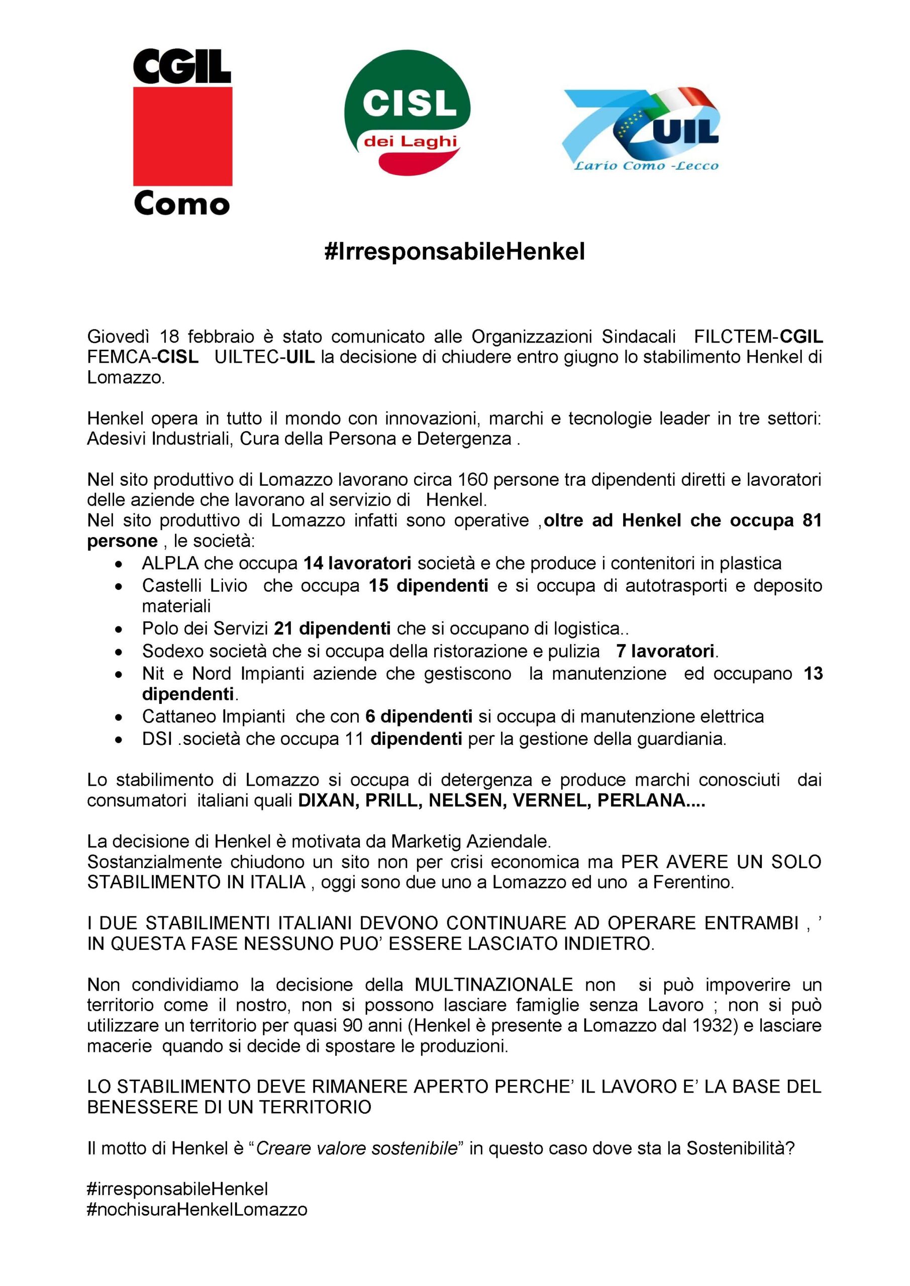 #IrresponsabileHenkel