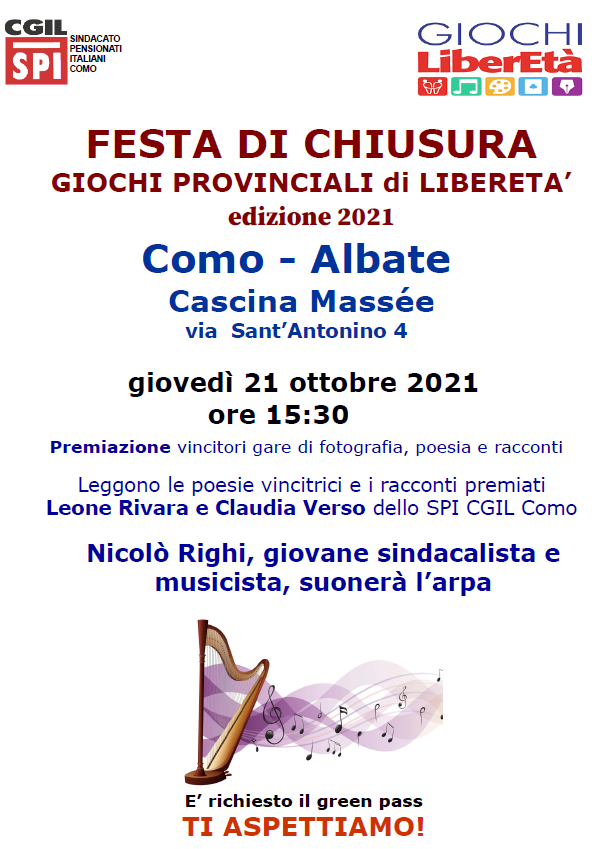 Chiusura Giochi Libereta