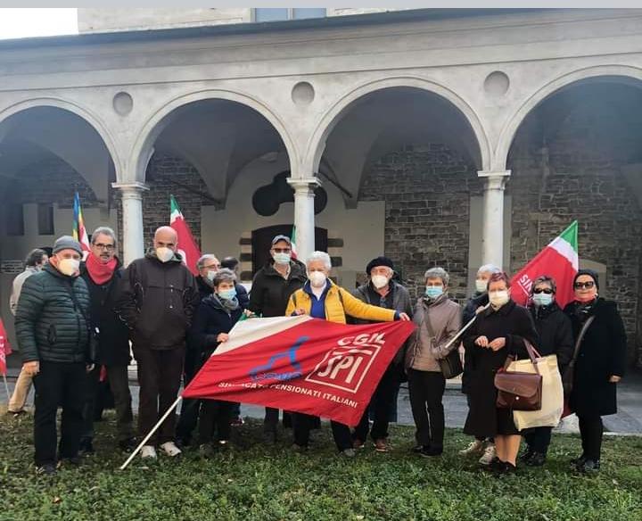 SPI CGIL COMO – Presidio antifascista 09/11/2021