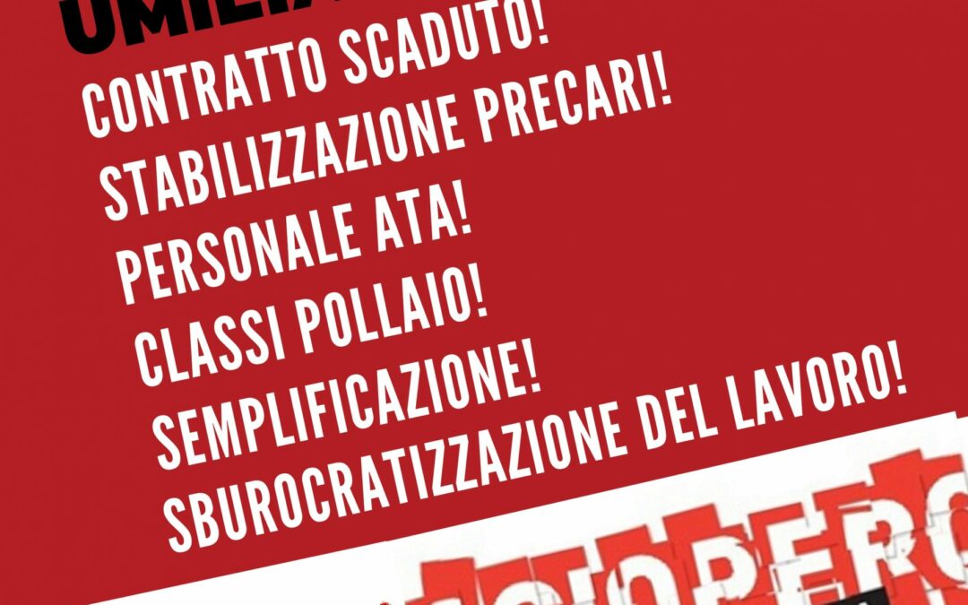 FLC CGIL COMO – Sciopero della scuola 10 Dicembre 2021