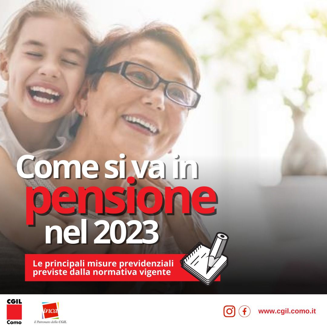 Come si va in pensione nel 2023