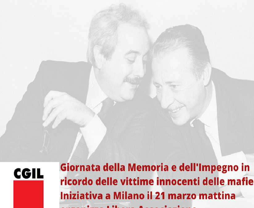 21 marzo XXVIII Giornata della Memoria e dell’Impegno in ricordo delle vittime innocenti delle mafie