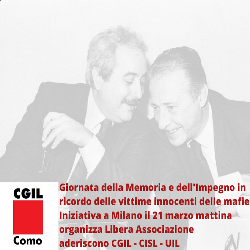 Iniziativa contro le mafie Milano il 21 marzo per sito