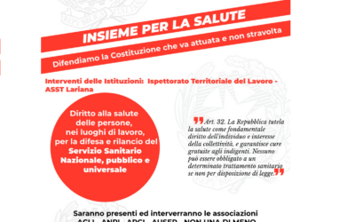 14 giugno – Insieme per la salute