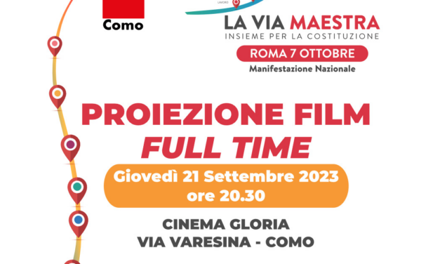 LA VIA MAESTRA: INSIEME PER LA COSTITUZIONE  Il 7 ottobre scenderemo in piazza a Roma per tutelare i nostri diritti