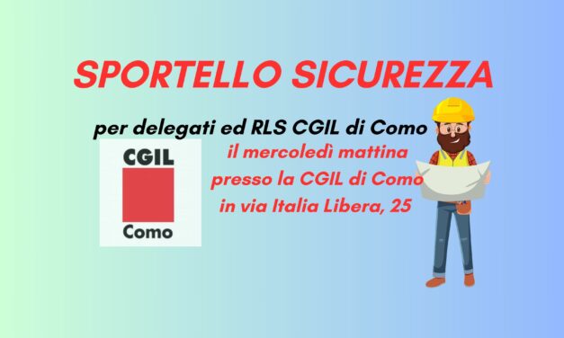 SPORTELLO SALUTE E SICUREZZA CGIL Como