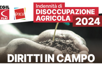 DOMANDA di DISOCCUPAZIONE AGRICOLA e ASSEGNI FAMILIARI  LAVORATORI   AGRICOLI,  FLOROVIVAISTI  ed ORTICOLI