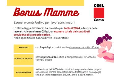 bonus mamme