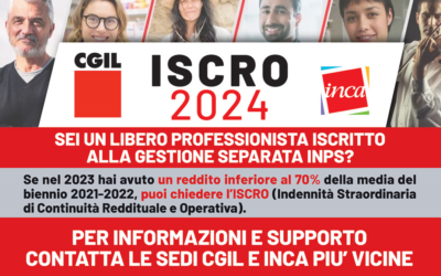 ISCRO 2024 – SEI UN LIBERO PROFESSIONISTA ISCRITTO ALLA GESTIONE SEPARATA INPS?
