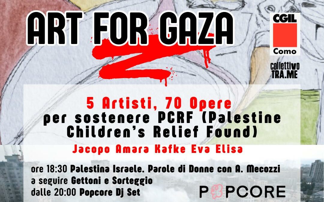 ART FOR GAZA – 10 novembre 2024