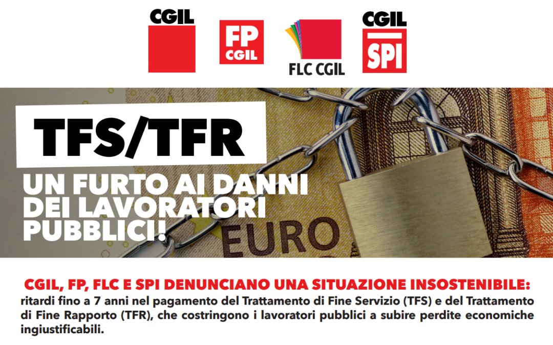 TFS/TFR UN FURTO AI DANNI DEI LAVORATORI PUBBLICI!