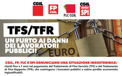 TFS/TFR UN FURTO AI DANNI DEI LAVORATORI PUBBLICI!