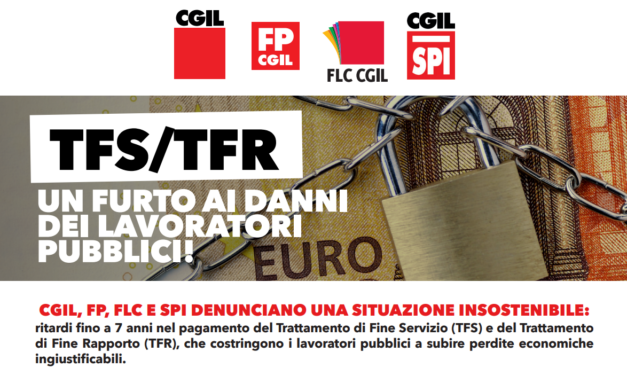 TFS/TFR UN FURTO AI DANNI DEI LAVORATORI PUBBLICI!