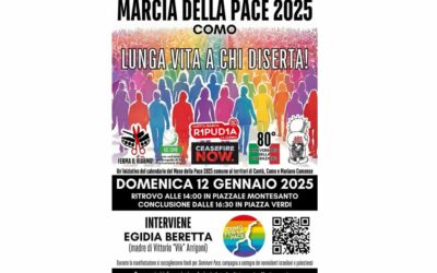  Marcia della Pace a Como il 12 gennaio 2025
