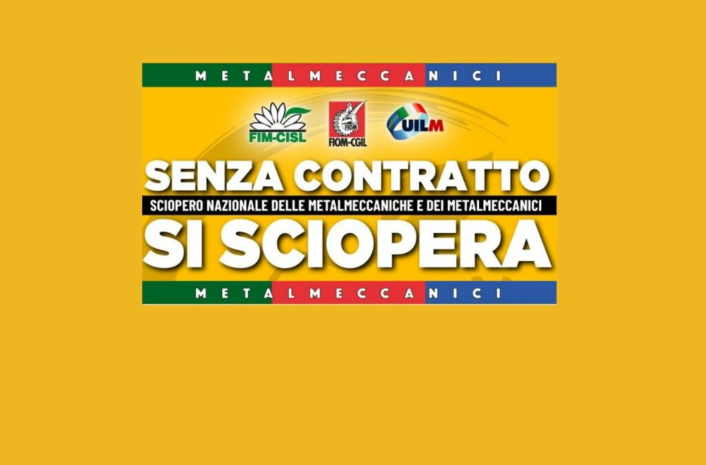 28 marzo sciopero metalmeccanici