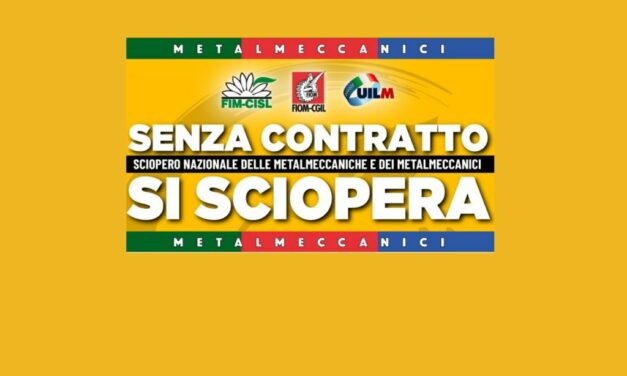 28 marzo sciopero metalmeccanici