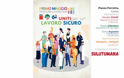 1° maggio 2025 – iniziativa unitaria in piazza Perretta 9,30-12,30