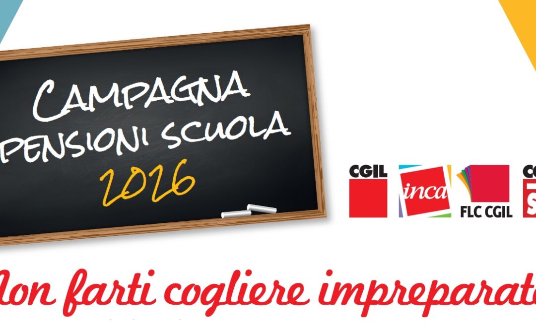 campagna pensioni scuola 2026