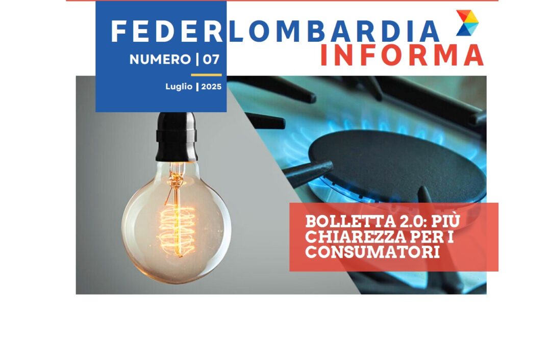 FEDERLOMBARDIA INFORMA LUGLIO