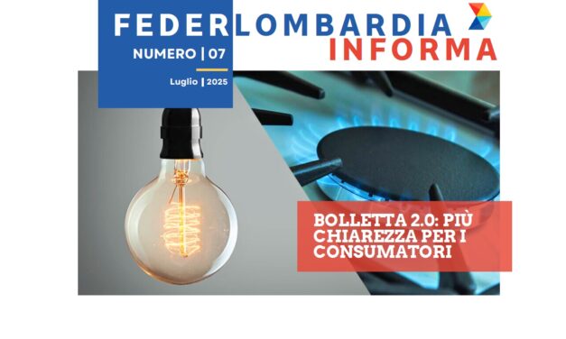 FEDERLOMBARDIA INFORMA LUGLIO