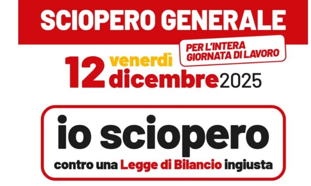 Verso lo sciopero generale del 12 dicembre