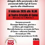 Attivo sul referendum giustizia