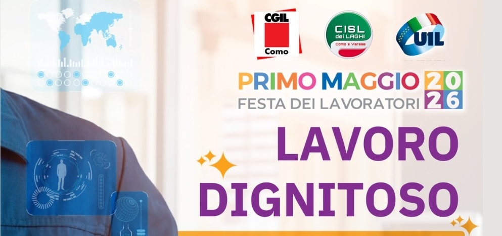 Il Primo Maggio Como scende in piazza per il lavoro dignitoso
